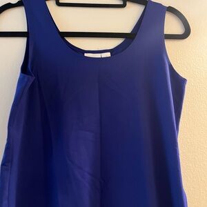 Chico’s Women's Blue Sleeveless Top